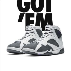 Jordan 7 flint retro size 9